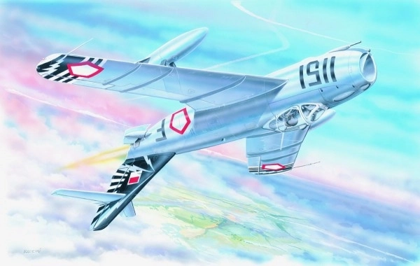 Modello Aereo Realistico MIG 17