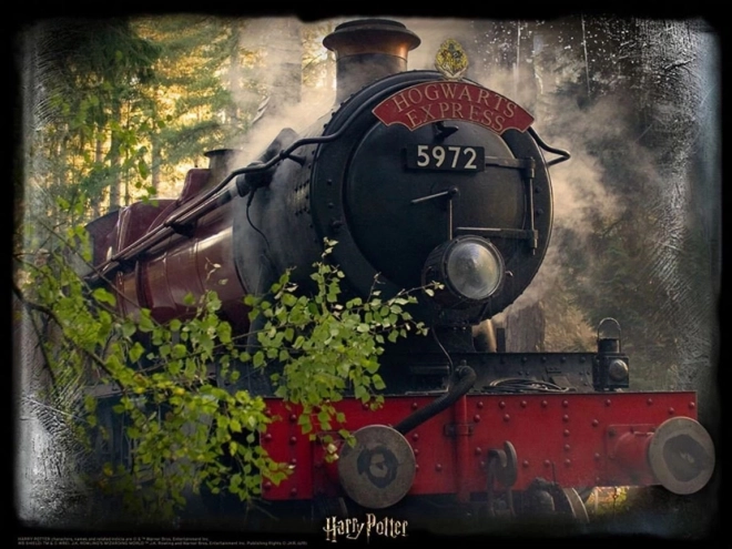 Puzzle 3D Espress Hogwarts di Harry Potter