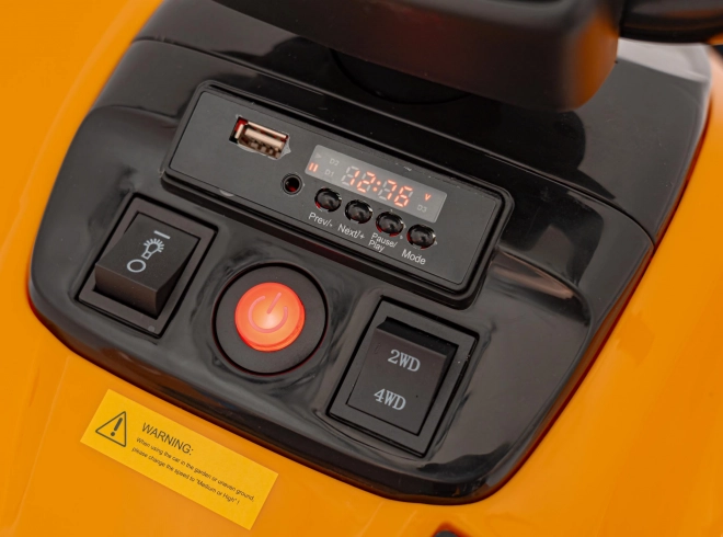 Mclaren Racing MCL 35 Quad arancione