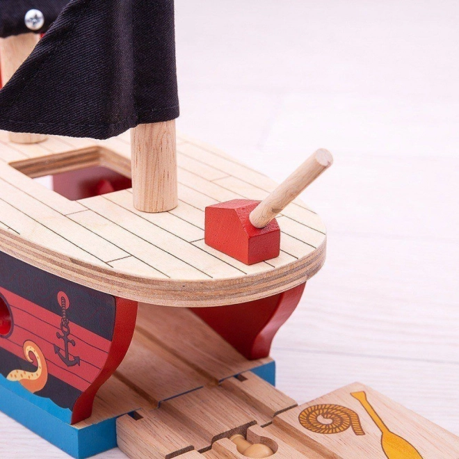 Galeone dei pirati Bigjigs Rail