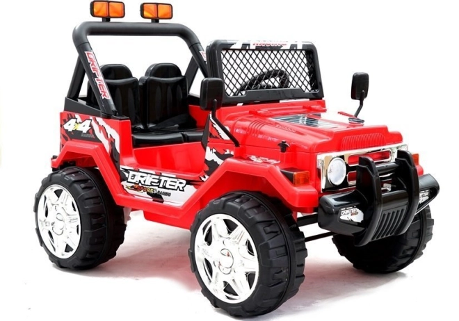 Auto Macchina a Batteria Jeep Rosso