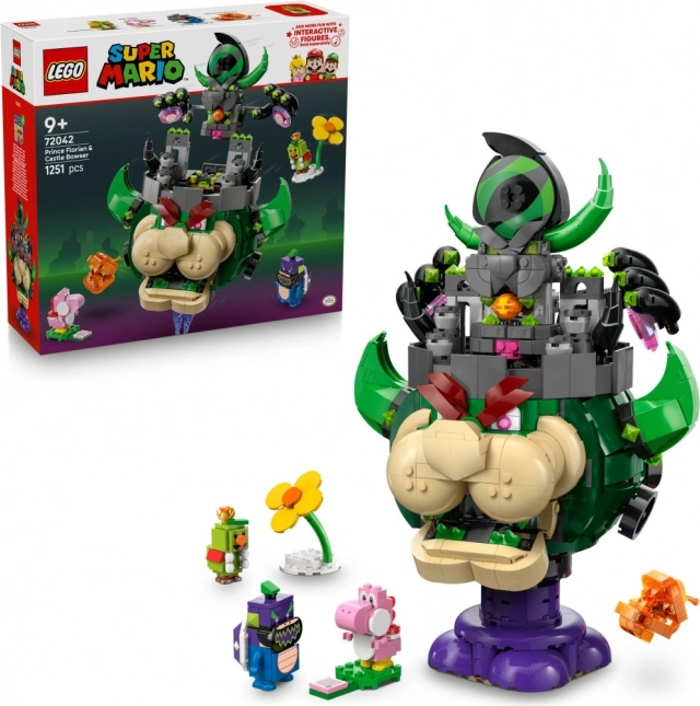 Mattoncini Super Mario Principe Florian e Castello di Bowser