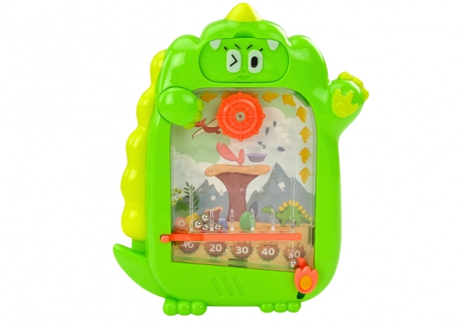 Lavagna da Disegno e Gioco Tascabile Dino Verde 2 in 1