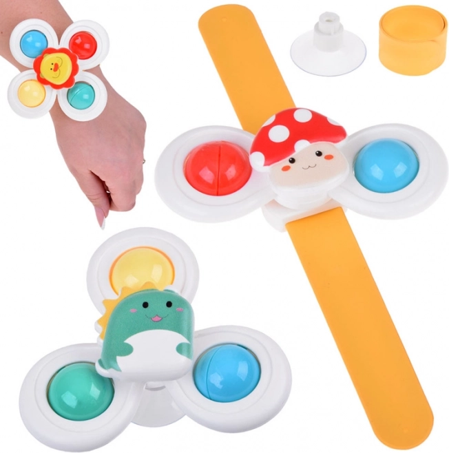 Spinner colorato fidget per bambini