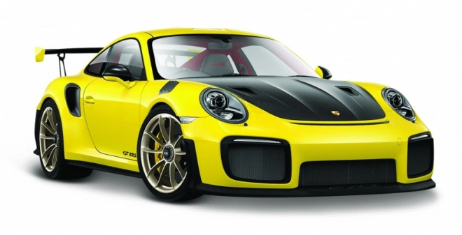 Modello Die Cast Porsche 911 GT2 RS Giallo 1:24