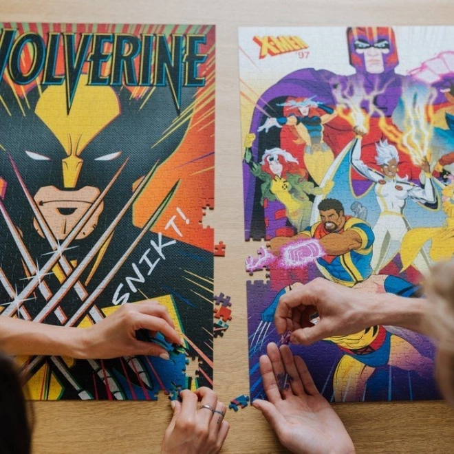 Puzzle 1000 Pezzi Premium Plus Quality Marvel Wolverine