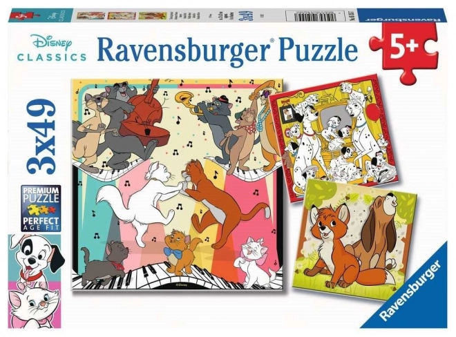 Puzzle Disney Classici: Animali in Buonumore