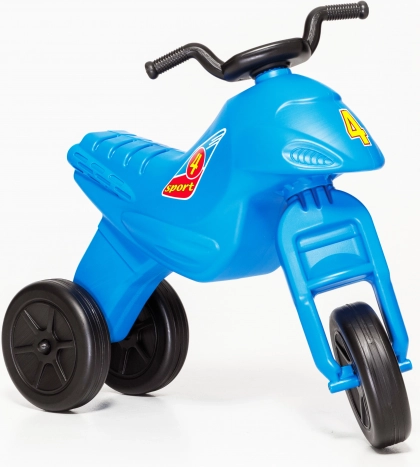 Triciclo a spinta Super Bike maxi – blu 48 cm