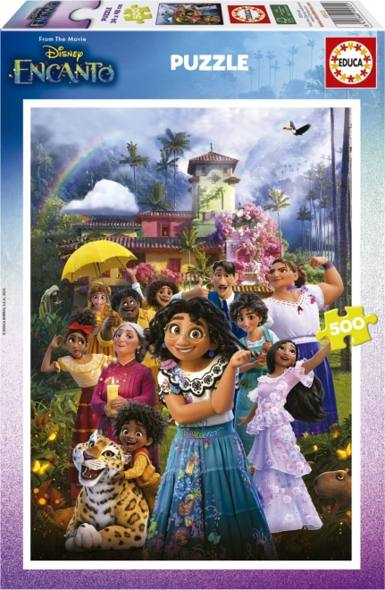 Puzzle Encanto 500 pezzi EDUCA