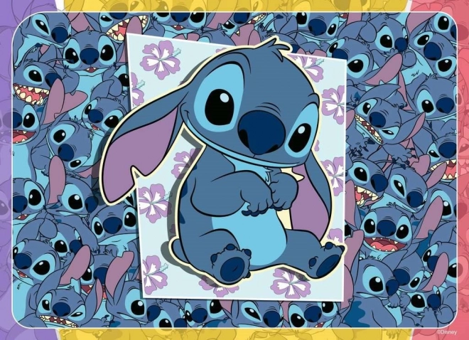 Puzzle Lilo e Stitch 4x100 pezzi