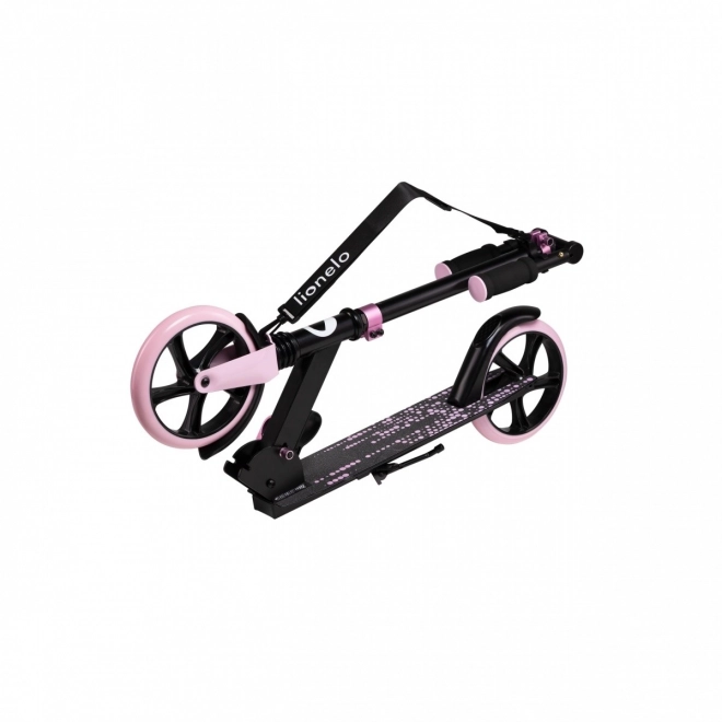 Monopattino Lionelo Luca Carbon Black e Rosa