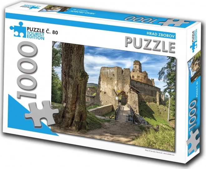 Puzzle 1000 pezzi Edizione Turistica - Castello di Zborov