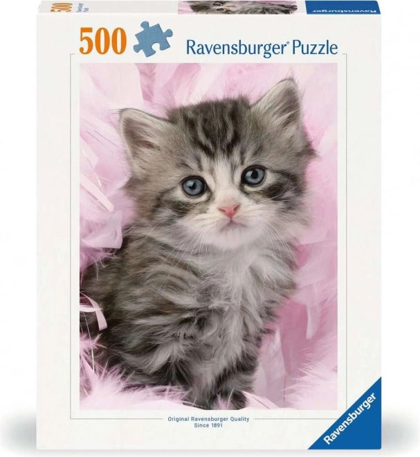 puzzle gattino carino 500 pezzi