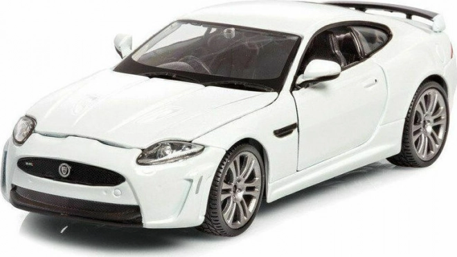 Modello in metallo Jaguar XKR-S bianco 1:24 di Bburago