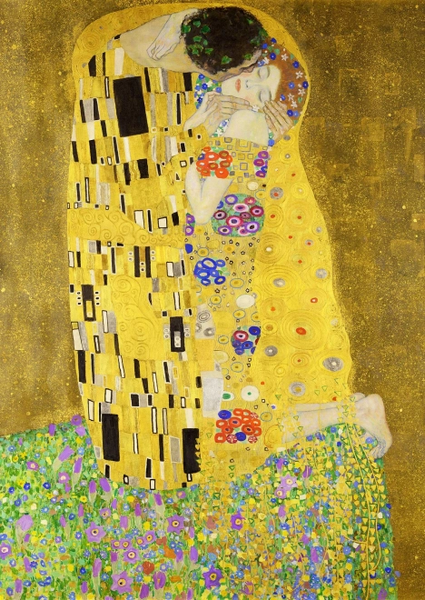 Puzzle Gustav Klimt: Il Bacio 1000 Pezzi