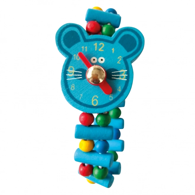 Orologio in legno Topolino