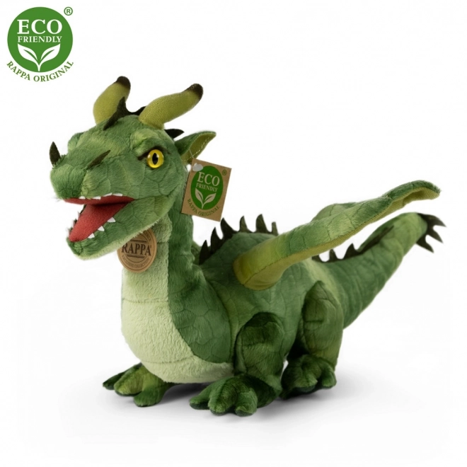 Peluche Drago Verde 40 cm Eco-friendly