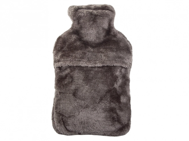 Termoforo in gomma con copertura in peluche gattino per bambini