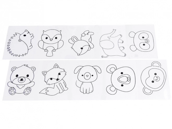 Set Tubi Jelly 6 Colori - Animaletti