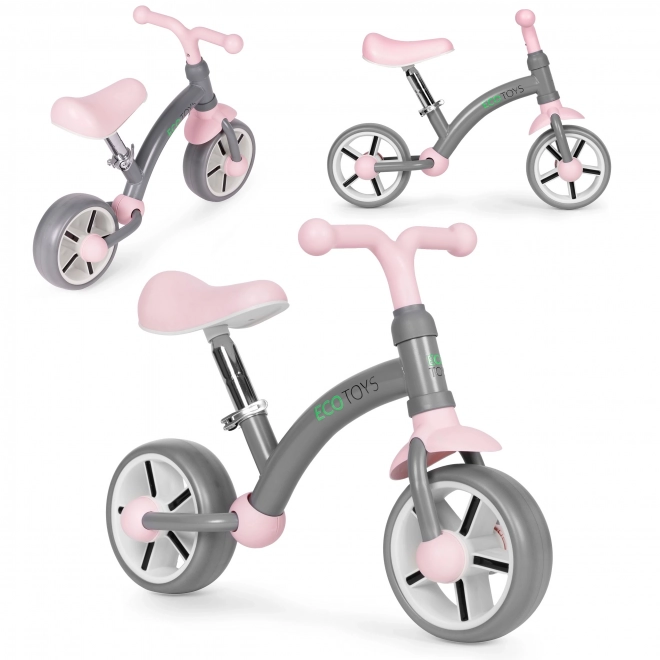 Bicicletta senza pedali per bambini con ruote in EVA e altezza regolabile