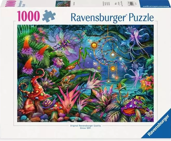 Puzzle Fantasia colorata 1000 pezzi Ravensburger
