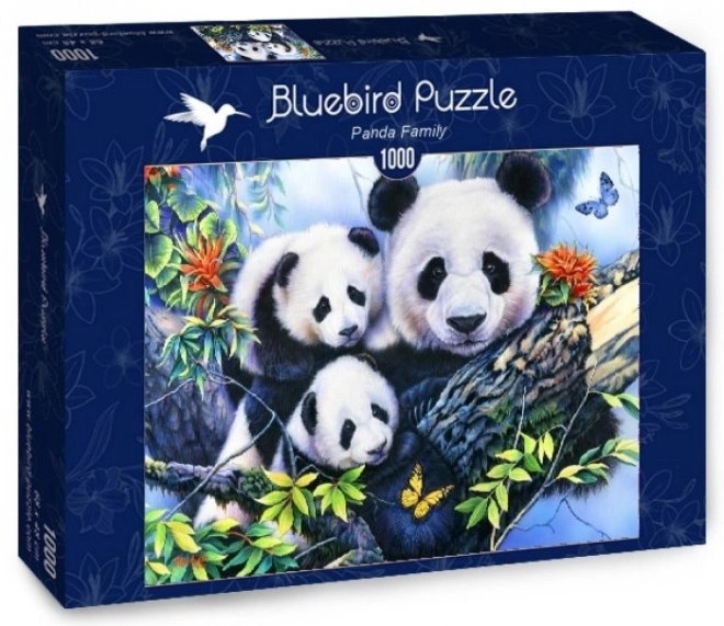 Puzzle Famiglia di Panda 1000 pezzi