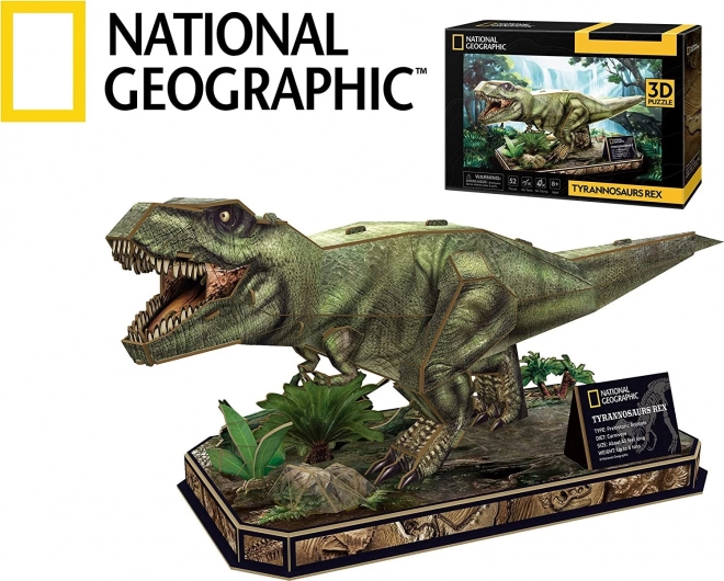 Puzzle 3D National Geographic T-Rex