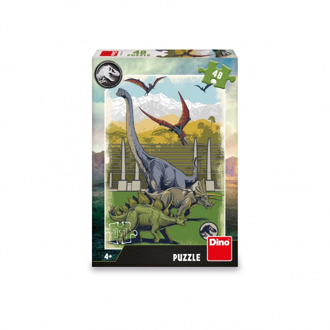 Puzzle giurassico DINO 48 pezzi