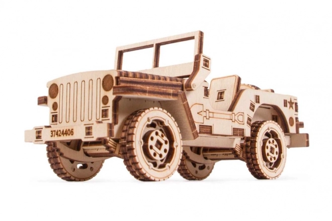 Puzzle 3D in legno Jeep