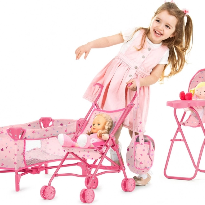 Set bambole 3 in 1 Trixy di Chipolino