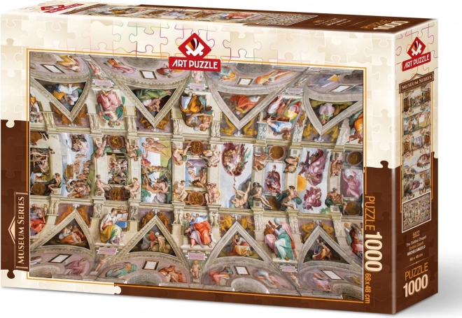 Puzzle cappella sistina 1000 pezzi
