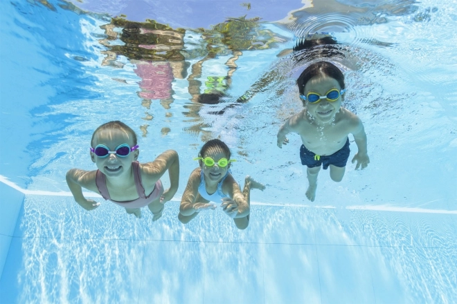 Occhialini da nuoto per bambini Hydro-Swim Bestway verdi