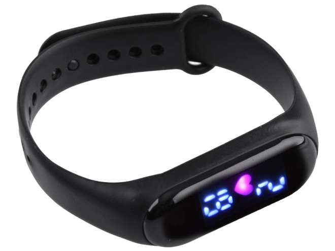 Display LED touch per una rapida visualizzazione di ora e data