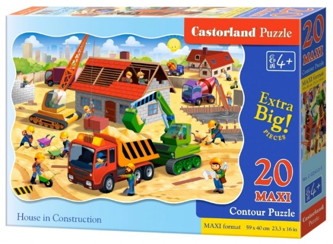 Puzzle Castorland Costruzione Casa MAXI