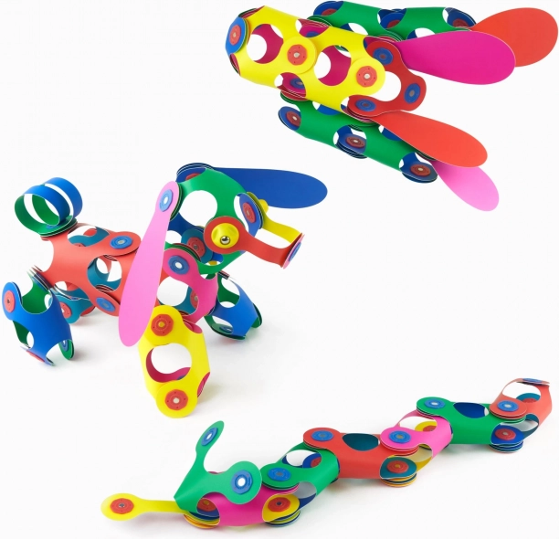 Puzzle magnetico Rainbow Clixo