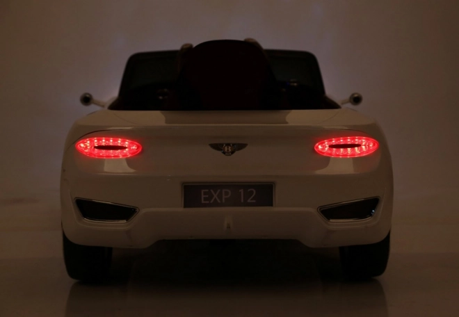 Macchinina Elettrica Bentley EXP 12 Laccata Bianca