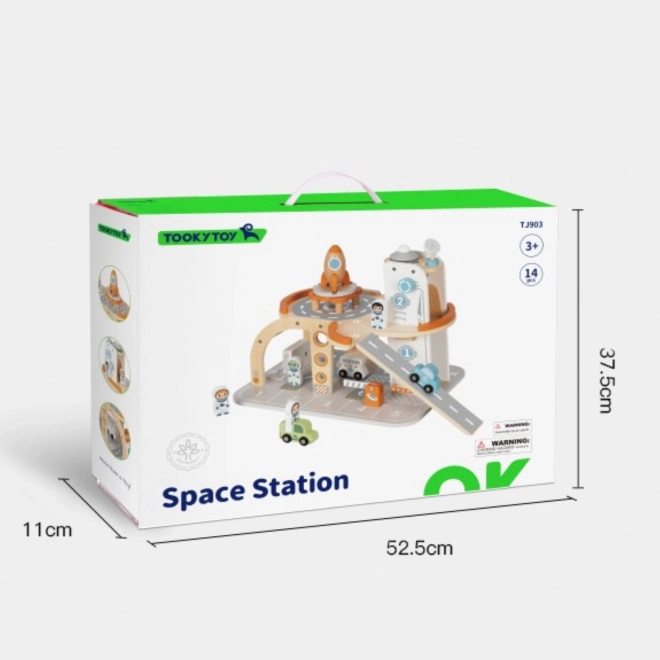 Stazione spaziale in legno TOOKY TOY