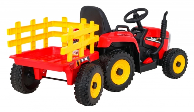 Rimorchio trattore BLOW rosso