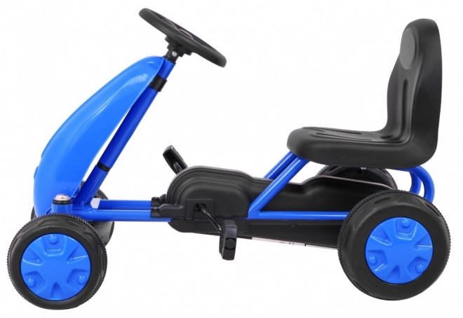 Primo kart a pedali per bambini blu