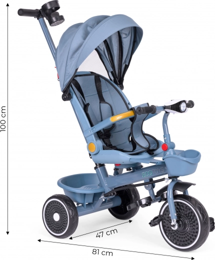 Ruote in EVA resistenti e guida genitoriale