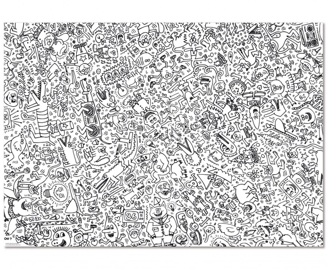 Puzzle artistico Keith Haring 1000 pezzi