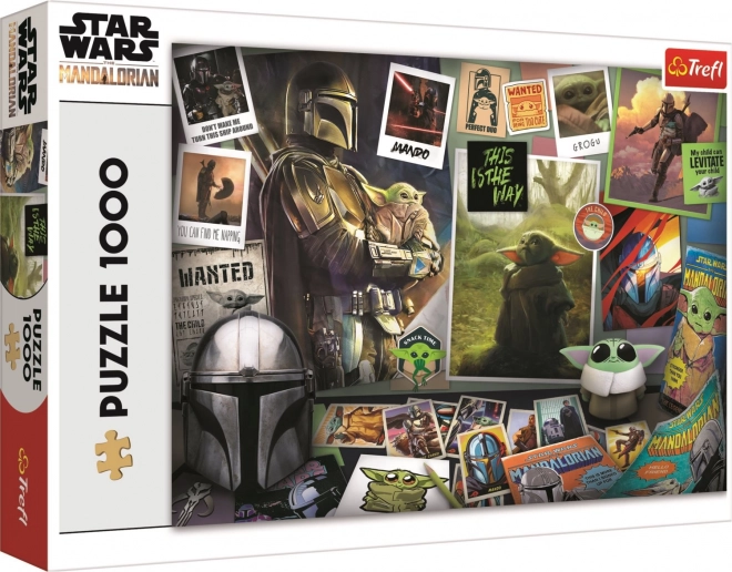 Puzzle TREFL The Mandalorian: Grogu 1000 pezzi