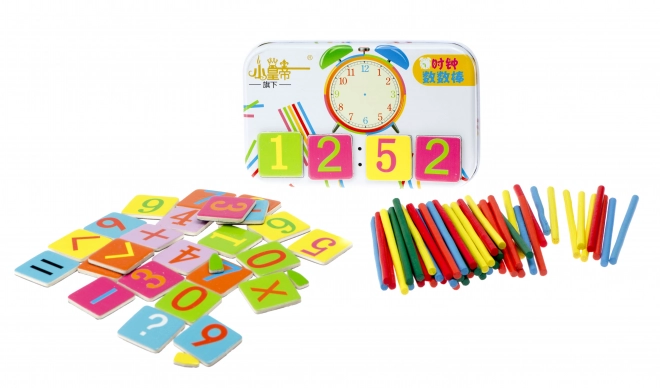 Set educativo per imparare l'orologio