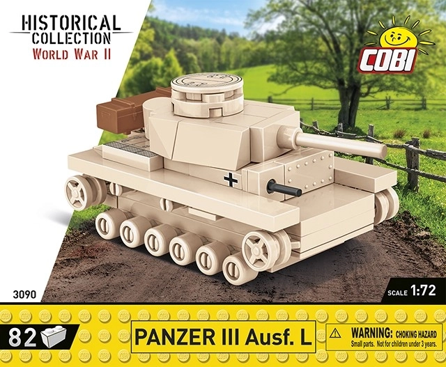 Cobi Panzer III Ausf.L modello di costruzione