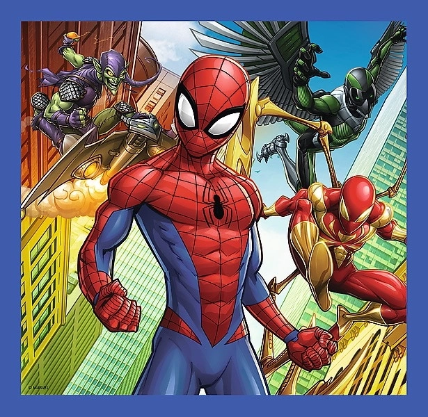 Puzzle tre in uno Spider-Man - Il potere del ragno