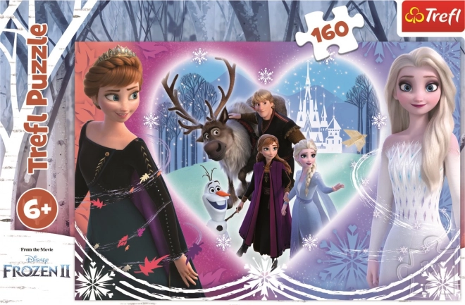 Puzzle TREFL Frozen 2: Momenti di gioia 160 pezzi