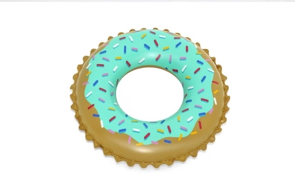 Ciambella Gonfiabile Dolce Donut diametro 91cm in sacchetto 10+