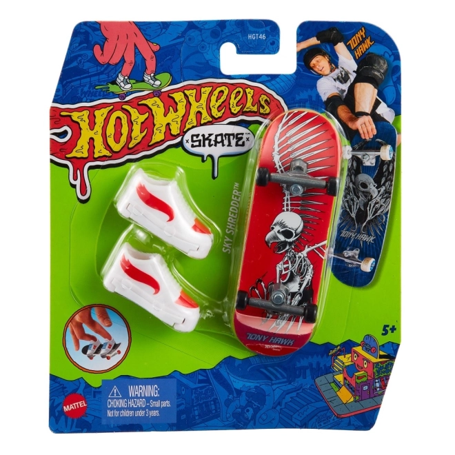 Fingerboard con scarpe di Hot Wheels