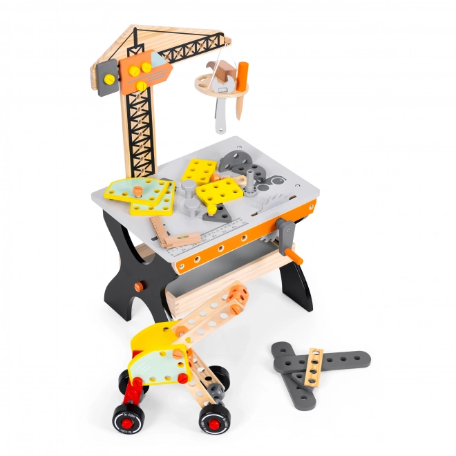 Banco da lavoro in legno per bambini Ecotoys