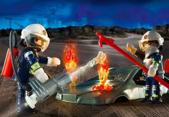 Playmobil City Action Set Addestramento Vigili del Fuoco